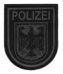 ABZEICHEN BUNDESPOLIZEI GEWEBT SUBDUED