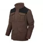 HELIKON-TEX M65 COVERT JACKE EARTH BROWN- SCHWARZ