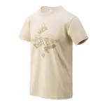 HELIKON TEX MOTTO T-SHIRT MOUNTAIN STREAM KHAKI